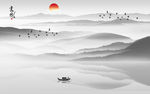 新中式山水画