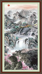 聚宝盆山水