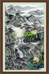 聚宝盆山水