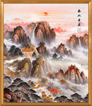 泰山日出泰山