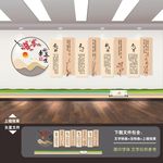 四季养生文化墙