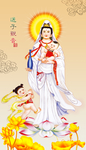送子观音图