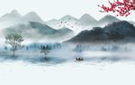 江山如画电视背景墙
