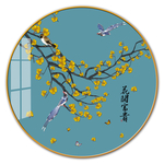 中国风花鸟梅花装饰画