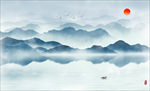 写意山水画 水墨山水