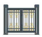 刷卡 小侧门 电动