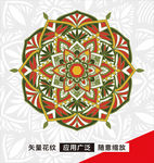 矢量花纹