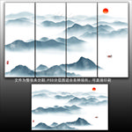 写意山水画 水墨山水