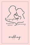 婚礼logo迎宾牌