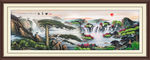 山水画水墨山水画 意境山水画