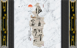 轻奢新中式组合背景墙