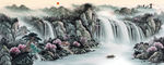 山水画 水墨山水画 意境山水画