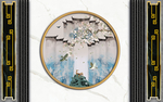 轻奢新中式组合背景墙