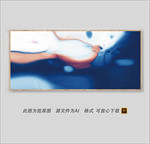 抽象色彩长方形装饰画