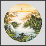 山水画水墨山水画意境山水画