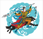 西游记二郎神人物设计