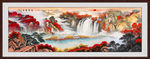 山水画水墨山水画 意境山水画