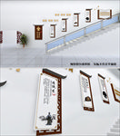 中国四大发明楼道文化墙