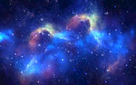 蓝色星空