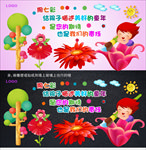美丽可爱美术教室文化墙