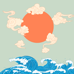 古典国潮中国风祥云