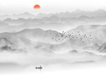 新中式山水画