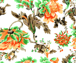 手绘花