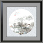 山水画 水墨山水画 意境山水画