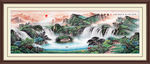 山水画水墨山水