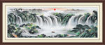 水墨山水山水画