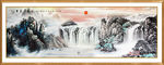 国画山水画