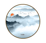 意境山水画
