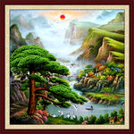 油画 聚宝盆油画
