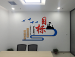 励志文化墙目标