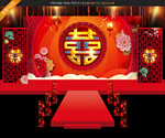 红色系婚礼