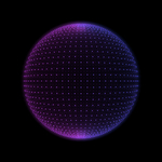 3D点阵球体