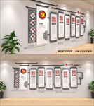 新时代文明实践中心党建文化墙