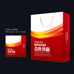 红色手提袋