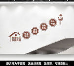 社区楼道文化墙