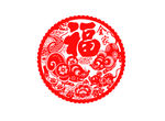 鼠年剪纸