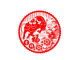 牛年窗花