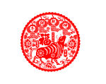 牛年剪纸