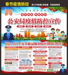公安局派出所疫情防控宣传栏