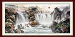 国画山水画
