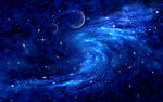 蓝色星空