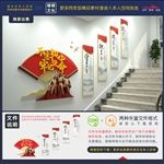 楼梯文化墙