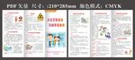 关注卫生应急共创平安角美三折页