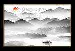 新中式山水画