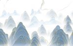 爵士白江山多娇石纹背景墙