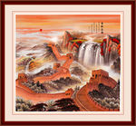 长城风景画